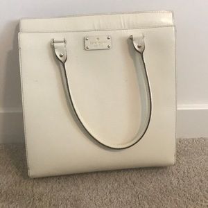 Authentic Kate Spade Opaque White Handbag